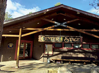 Center Stage Theater outside